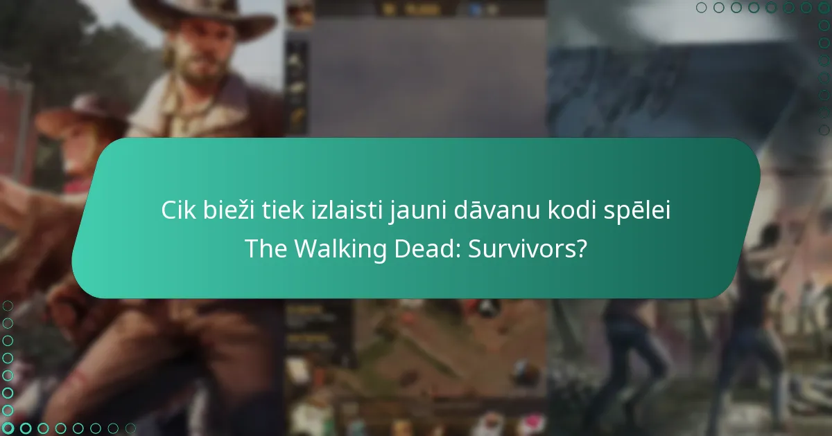 Kā es varu izmantot dāvanu kodus spēlē The Walking Dead: Survivors?
