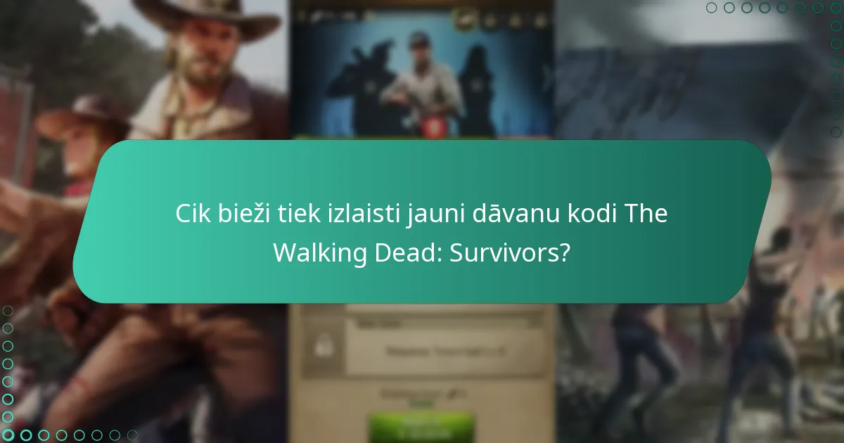 Kā es varu apmainīt dāvanu kodus The Walking Dead: Survivors?