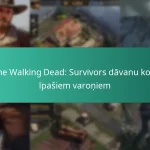 The Walking Dead: Survivors dāvanu kodi īpašiem varoņiem
