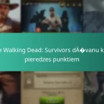 The Walking Dead: Survivors dāvanu kodi pieredzes punktiem