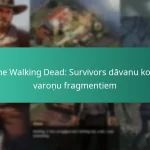 The Walking Dead: Survivors dāvanu kodi varoņu fragmentiem