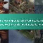 The Walking Dead: Survivors ekskluzīvie dāvanu kodi ierobežota laika piedāvājumiem
