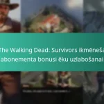 The Walking Dead: Survivors ikmēneša abonementa bonusi ēku uzlabošanai