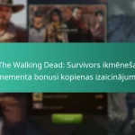 The Walking Dead: Survivors ikmēneša abonementa bonusi kopienas izaicinājumiem