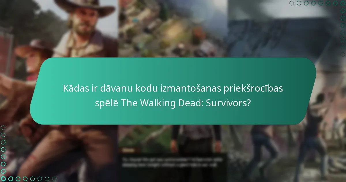 Cik bieži tiek izlaisti jauni dāvanu kodi spēlei The Walking Dead: Survivors?
