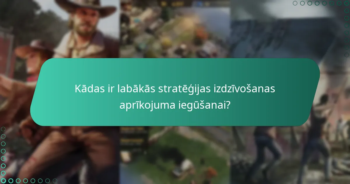 Kādi ir izdzīvošanas aprīkojuma izmantošanas ieguvumi spēlē The Walking Dead: Survivors?